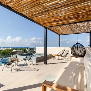 Magnífico Estudio Con Rooftop Cerca De 5ta Avenida Apartamento Playa del Carmen