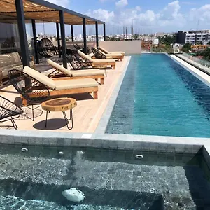 Magnífico Estudio Con Rooftop Cerca De 5ta Avenida Apartamento Playa del Carmen